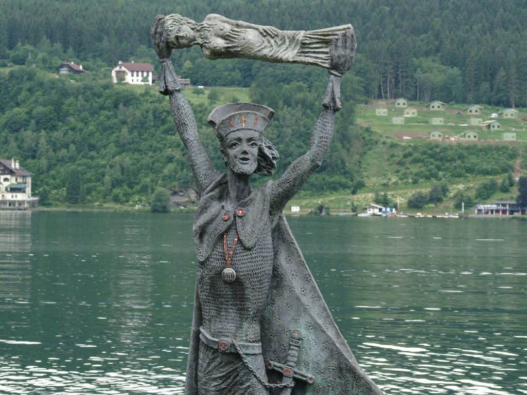 The Domitian statue in Millstatt
