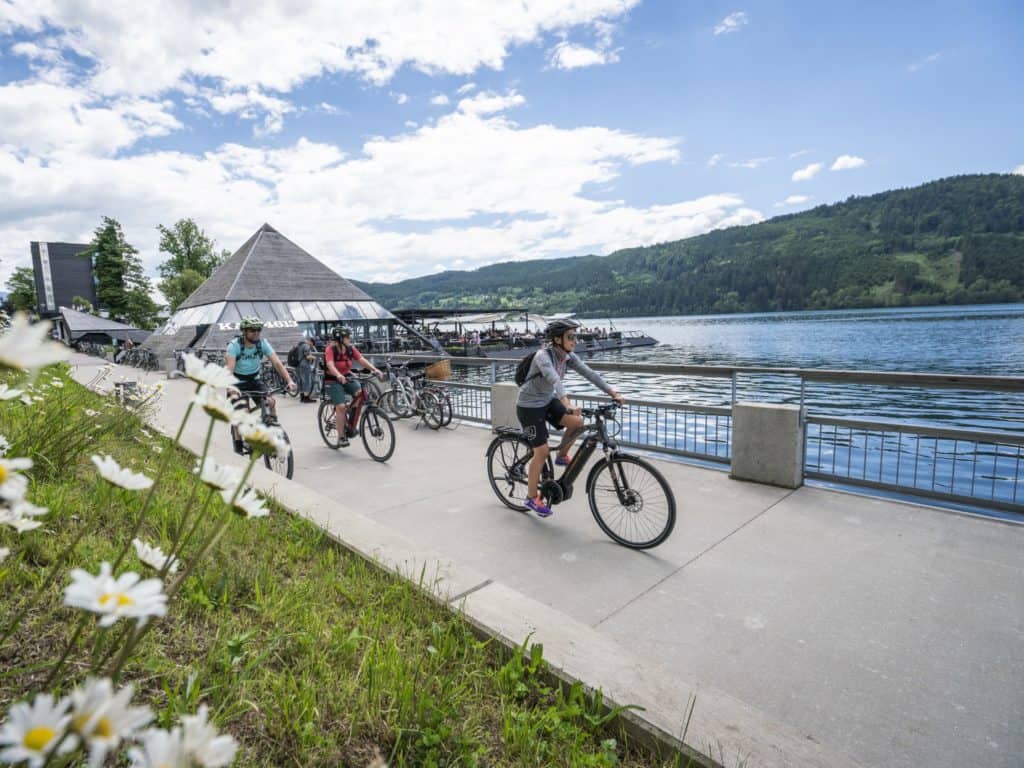 Radfahren rund um den Millstätter See in Kärnten
