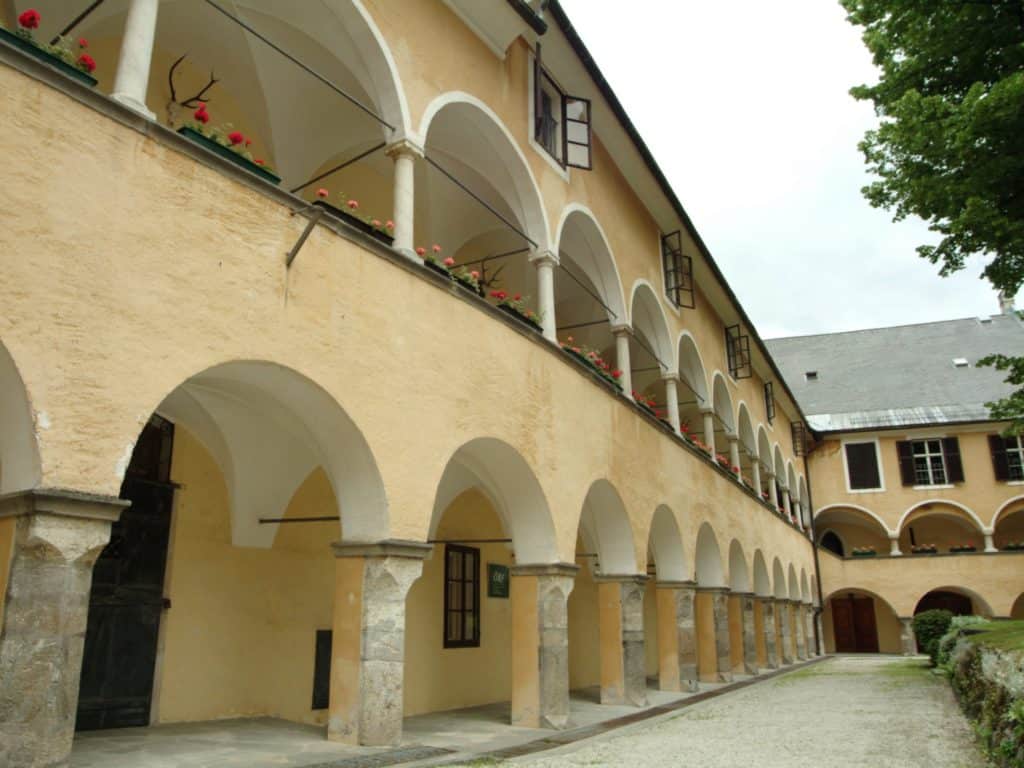 Stiftshof Benediktiner Stift in Millstatt in Kärnten