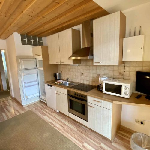 kitchen in apartment Milltätter See Carinthia